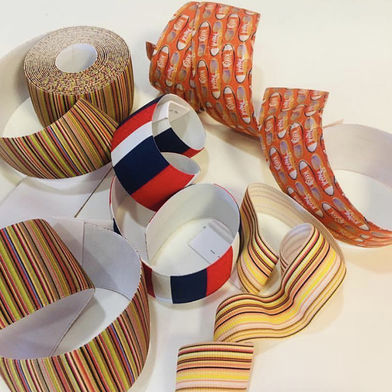 Printed Elastic and Ribbon